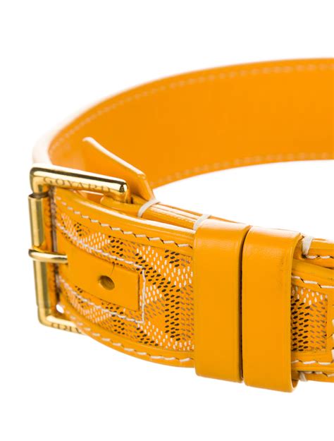 fake goyard dog collar|goyard franklin collar.